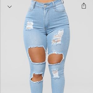 ( FashionNova) Needed Something Jeans